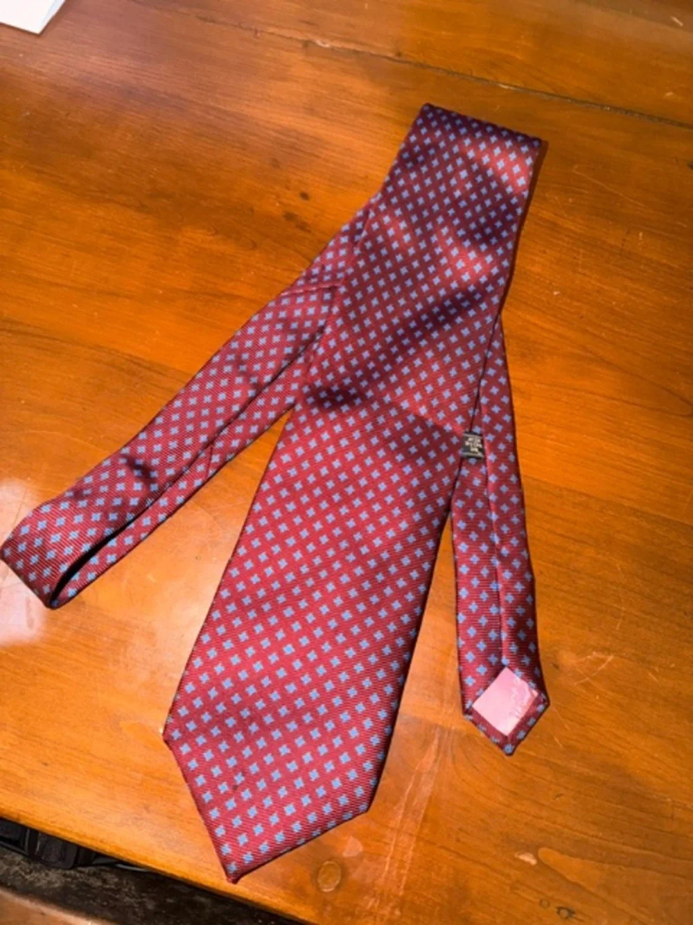 Barney’s Silk Tie -- Charles Hill Silks Handmade in England